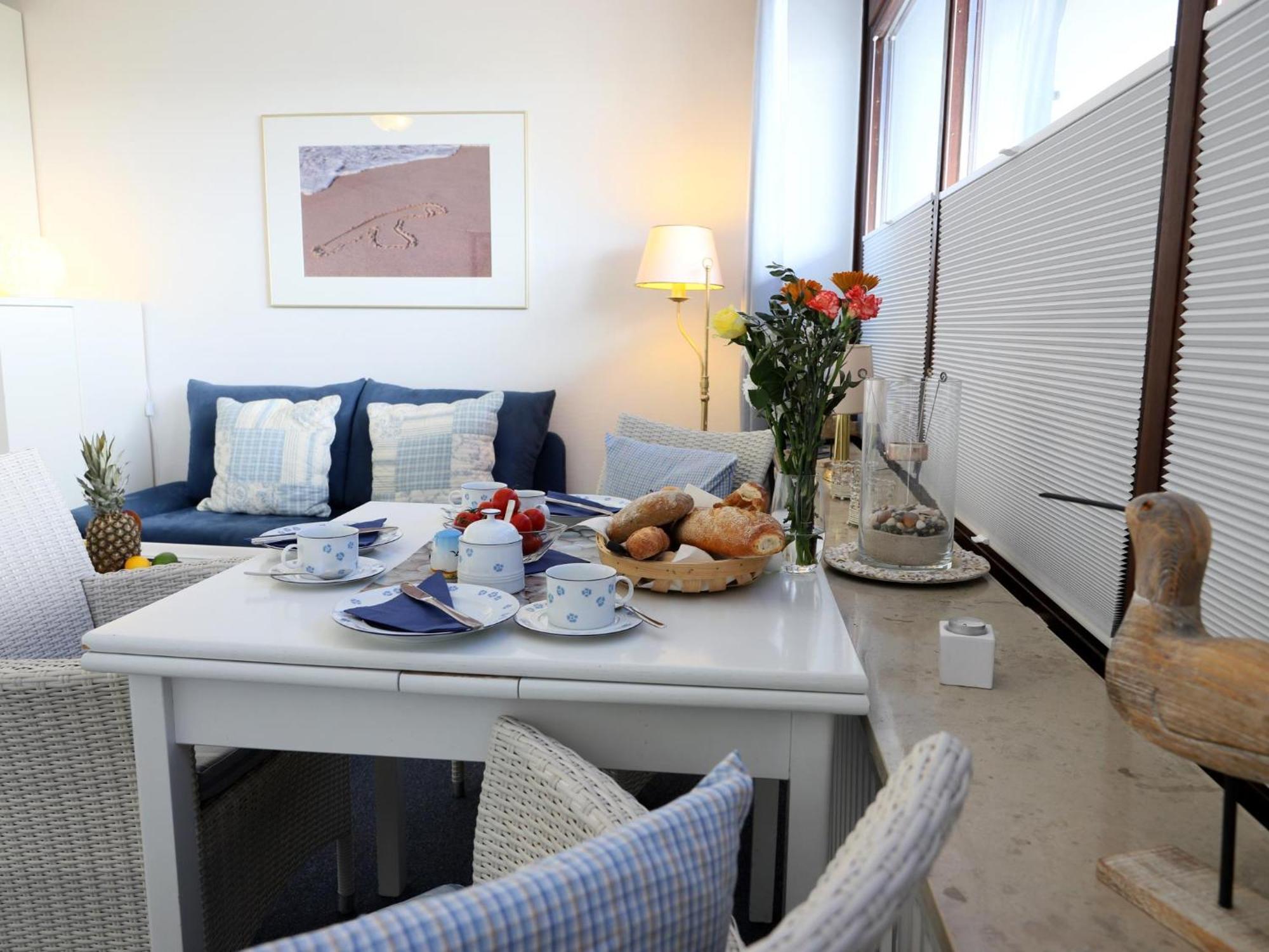 Strandnahe Ferienwohnung, Zentral Gelegen, Ost-Balkon, Andreas Dirks-Str. 2 Westerland Dış mekan fotoğraf